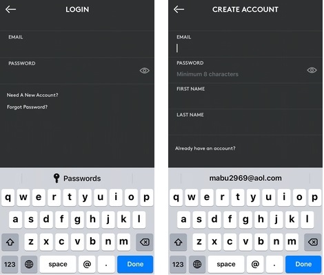 Sign in or Create Account