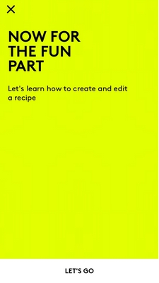 Create a Recipe