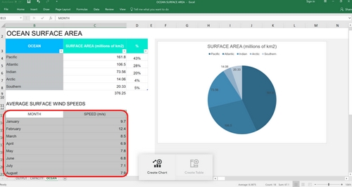 Select Multiple Cells