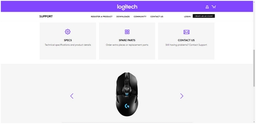 Product Support Page