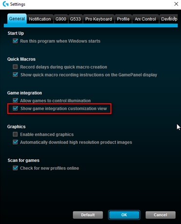 LGS Game Integration