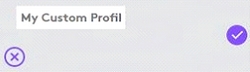 Save Profile