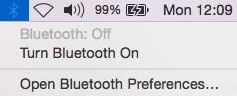 Bluetooth On